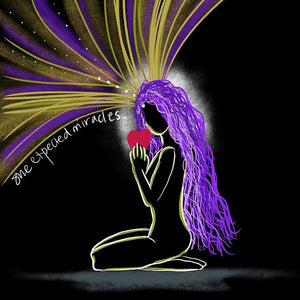She Expected Miracles - Art Print