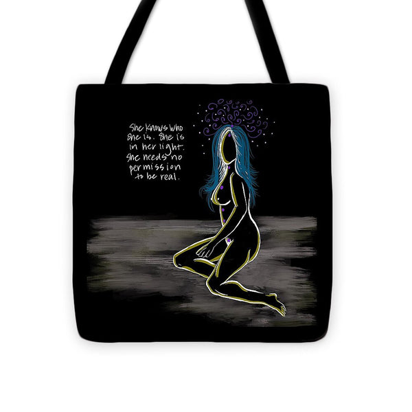 In Her Light - Tote Bag