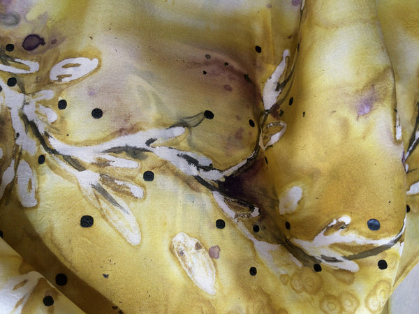 Floral Fantasy - Golds and Purples