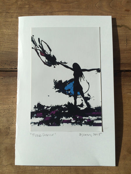 Ink Art Print Gift Card Set - 10 cards, signed by the artist