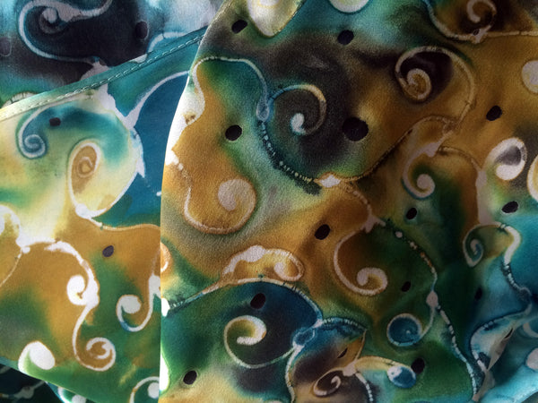 Spiral Dreams - Turquoise and Golds