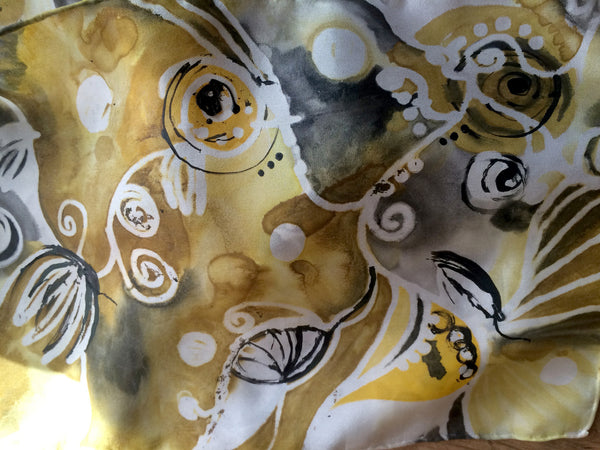 Spiral Dreams - Gold and Black